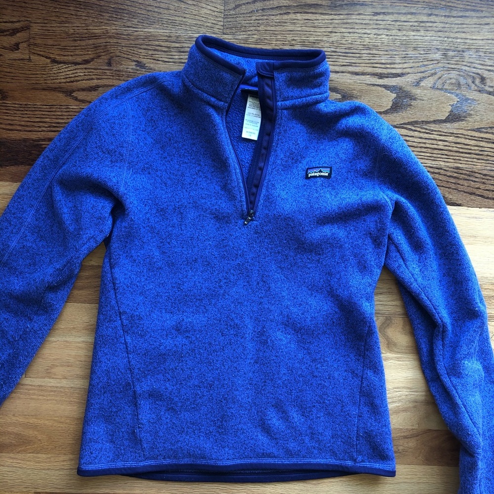 Patagonia purple pullover